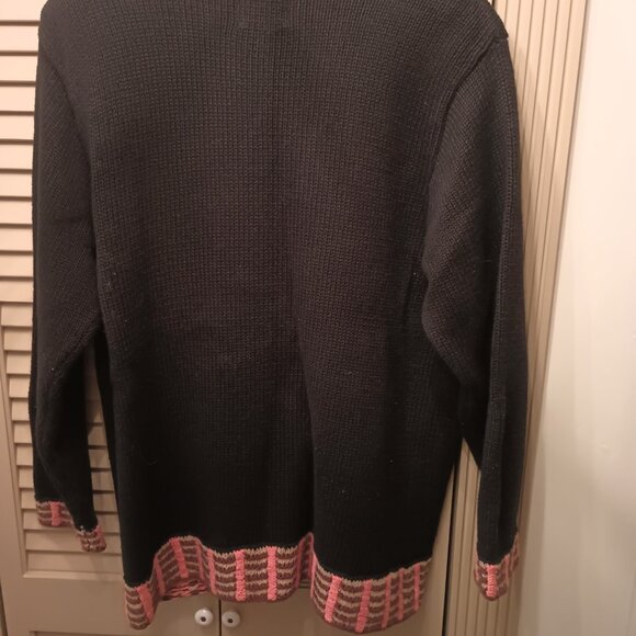 Vintage Storybook Knits Gooble Gooble Turkey Cardigan Sweater. - Picture 5 of 5